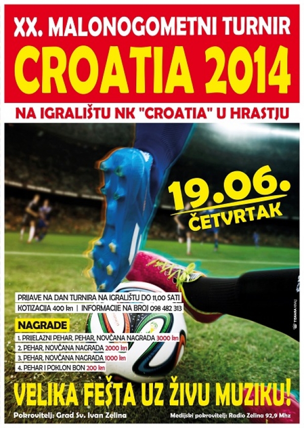 XX. Malonogometni turnir &quot;Croatia 2014.&quot;