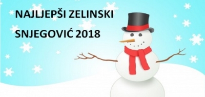 Najljepši zelinski snjegović 2018. godine