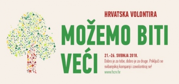 Hrvatska volontira 2018. – prijavljeno preko 260 volonterskih aktivnosti!
