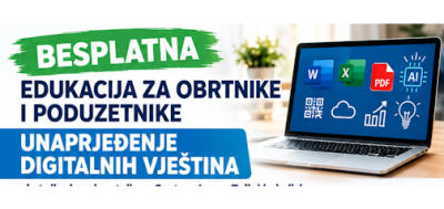 Besplatna edukacija za obrtnike i poduzetnike