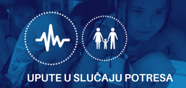 Upute za postupanje u slučaju potresa