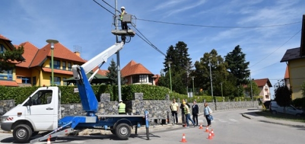 U tijeku su radovi na rekonstrukciji i modernizaciji javne rasvjete