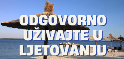 Odgovorno uživajte u ljetovanju