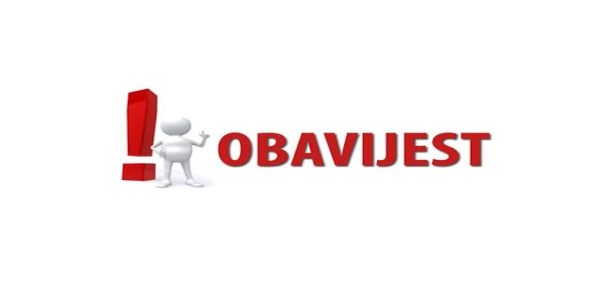 OBAVIJEST - privremene regulacije prometa
