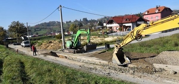 U tijeku su radovi na izgradnji 1500 m nove kanalizacijske mreže
