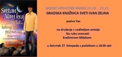 Krešimir Mišak u Gradskoj knjižnici