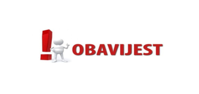 OBAVIJEST potrošačima vode naselja Blaževdol, Donje Psarjevo, Gornje Psarjevo, Selnica Psarjevačka, Biškupec Zelinski i Sveti Ivan Zelina