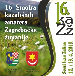 Kazališni maraton u Sv. Ivanu Zelini - 16. Smotra KAZŽ