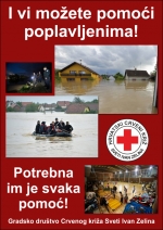 Poziv za prikupljanje pomoći za stanovnike područja pogođenim poplavama