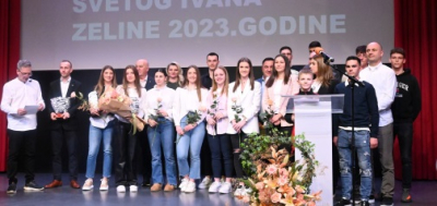 Proglašeni najuspješniji sportaši grada Svetog Ivana Zeline u 2023. godini.