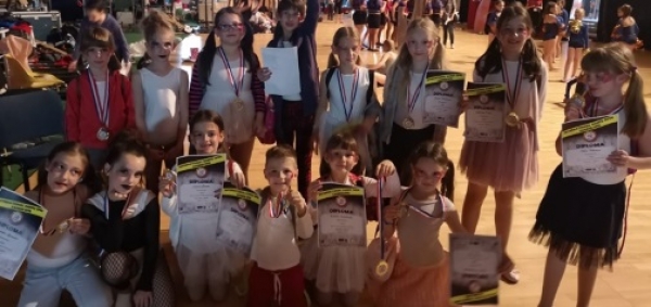 Plesačice Kluba Arka uspješne na International dance open Zagreb 2019. natjecanju