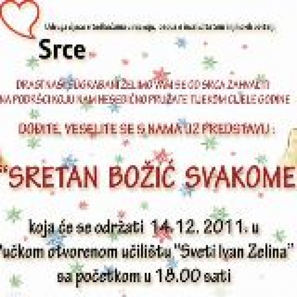 &quot;Sretan Božić svakome&quot;